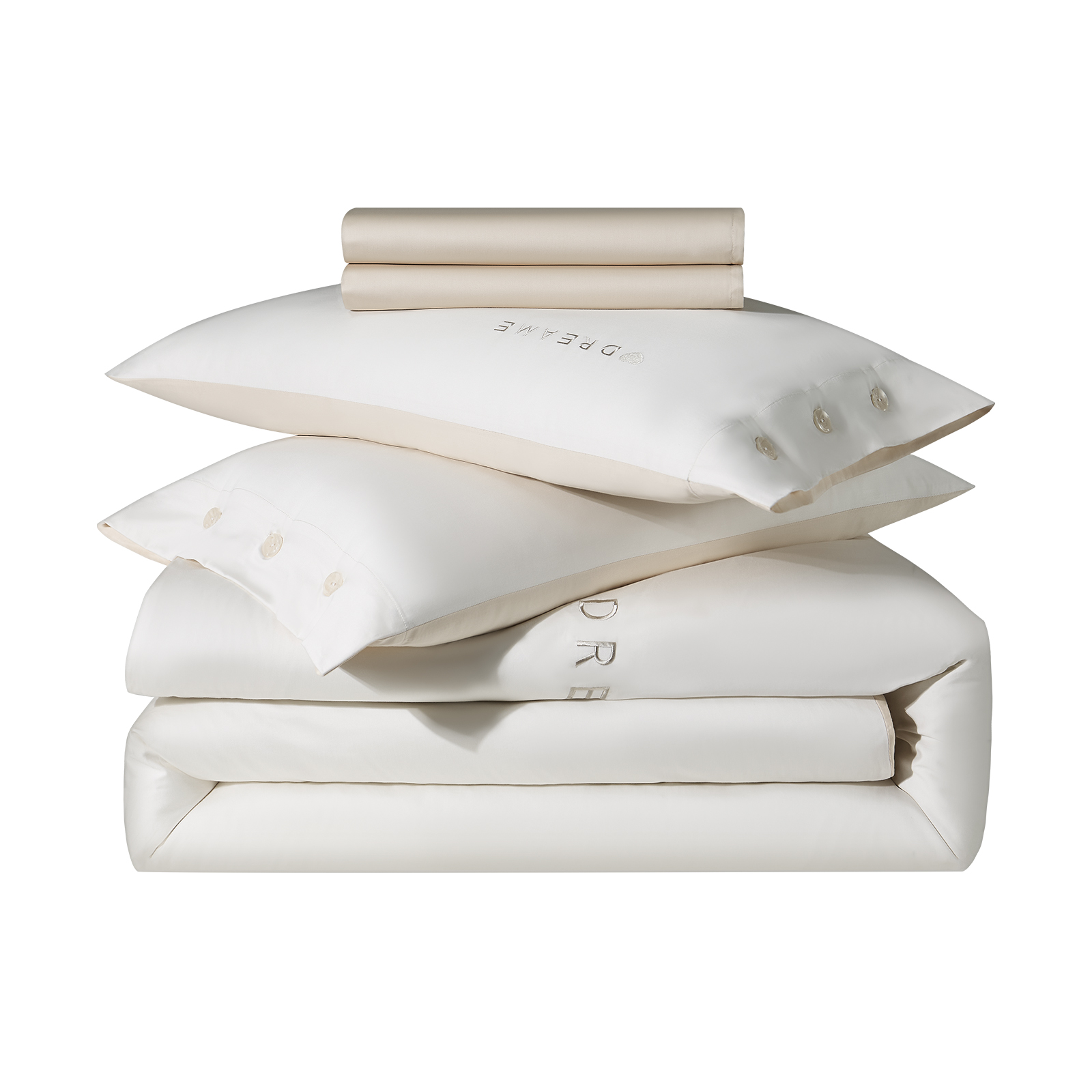 Bio-Baumwolle Bettwäsche 4-Set - LB2